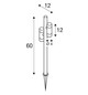 SLV HELIA SLIM Pole double       1007869 