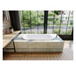 Kaldewei Badewanne CENTRO DUO 2 135 180x80cm, Griffloch, Perl-Effekt, Rutschhemmend, pergamon