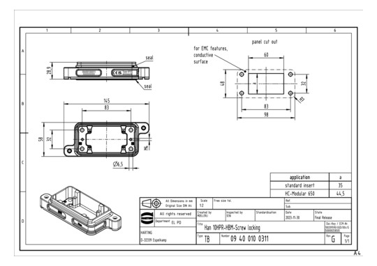HART HAN 10 HPR-AGG-SV       09400100311 