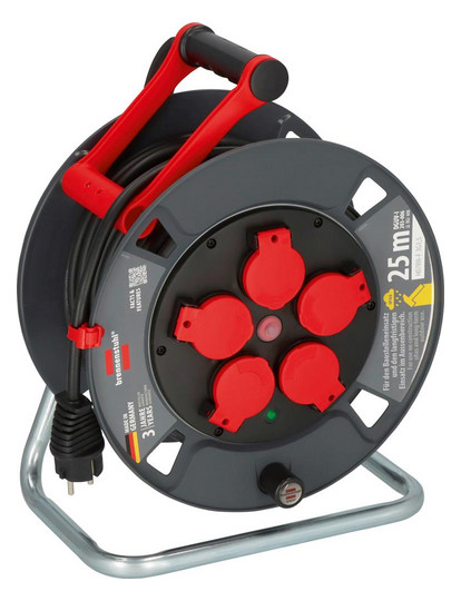BRENNENSTUHL Professional-Kunststoff-Kabeltrommel 300 KU...