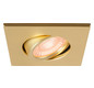 SLV Abdeckring gold matt eckig   1007194 