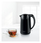 Wasserkocher 1,7l Edst DesignLine 2400W sw Anzeige:außen m.Sieb
