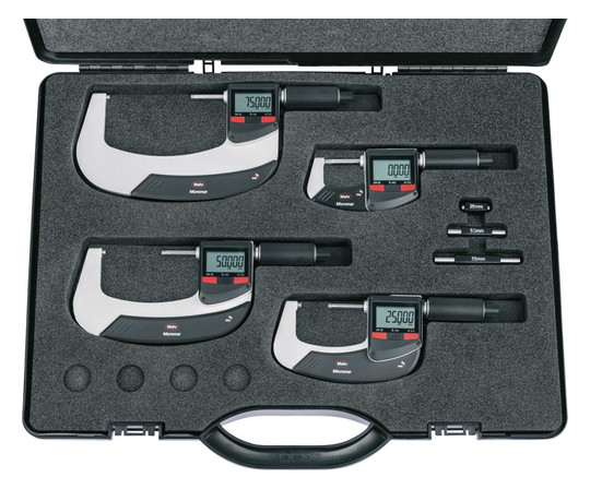 Mahr-Digital-Bügelmessschrauben-Satz, QUICK DRIVE -...