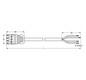 Systemverbindung 4p Serie 771 H05VV-F ws 1,5qmm 4x1,5qmm L4000mm Stecker fr.Ende