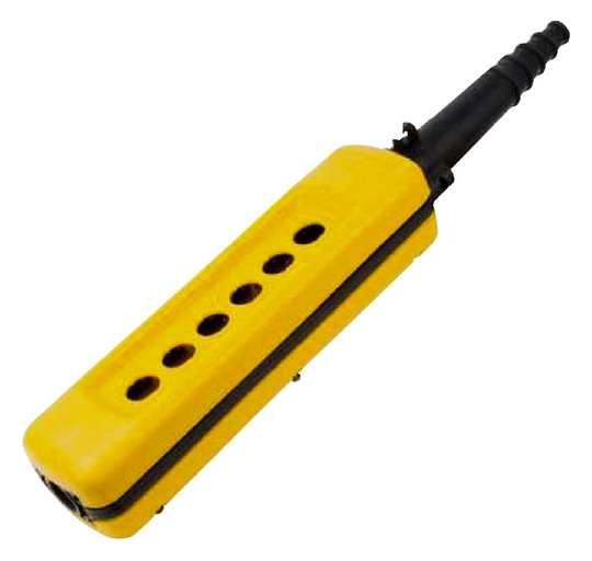 Leergehäuse Hängetaster 6 ge 6f Kst f.Steuerstrom IP65 Ø22mm