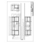 V&B Waschtisch-Unterschrank Wandbeleuchtung Finion 160cm, Abdeckplatte white matt, Regal Glossy white lacquer, White matt lacquer