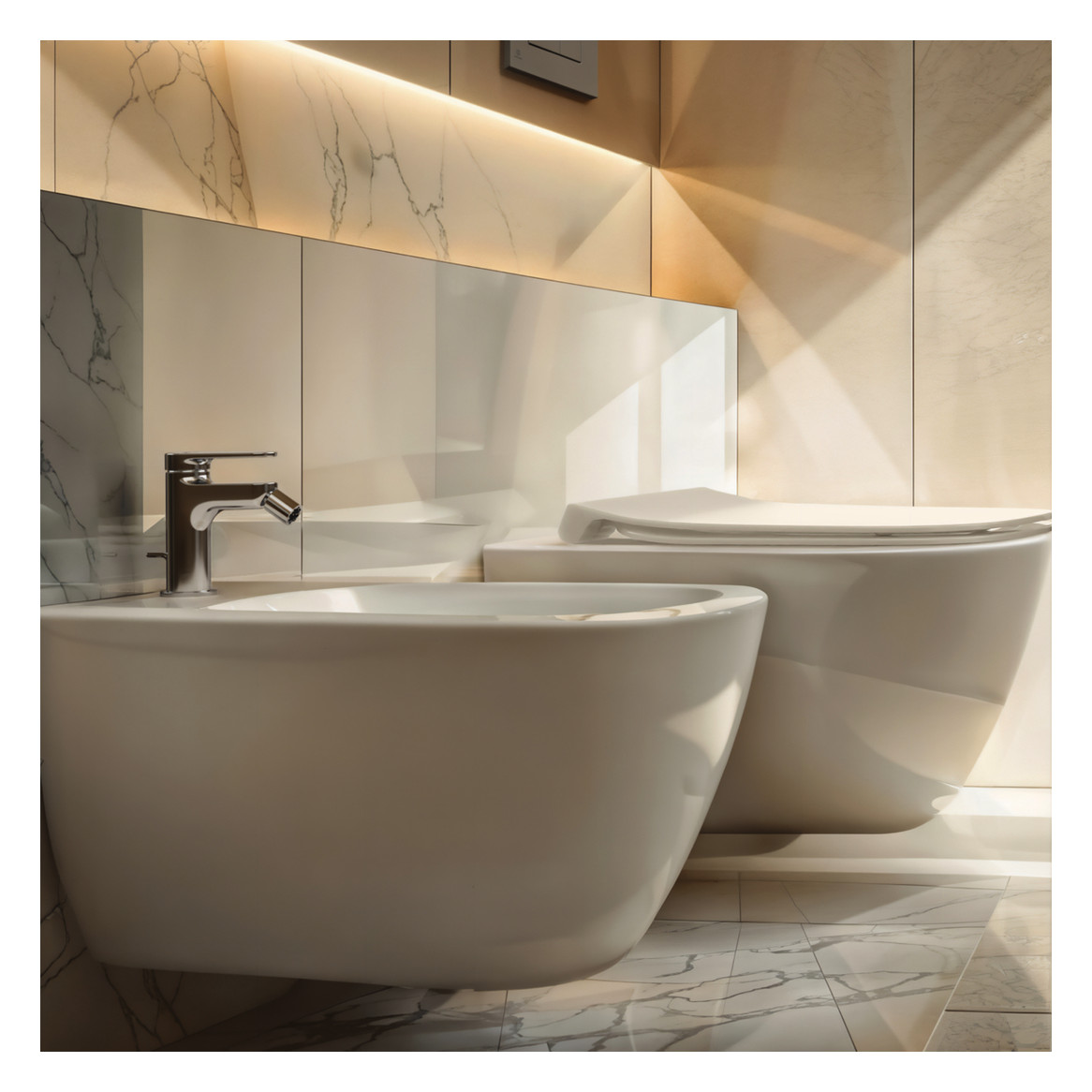 Ideal-Standard Wand-Tiefspül-WC i.life B 35,5x54x33,5cm, ohne Spülrand, weiß