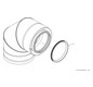BOSCH Bogen FC-CE160-87, Ø 160/225 mm, 87Grad Grad, konzentrisch, Edelstahl