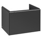 V&B Waschtisch-Unterschrank Subway 3.0 62,2x42,9x47,8cm, ohne LED/Griff Aluminium glänzend, graphite