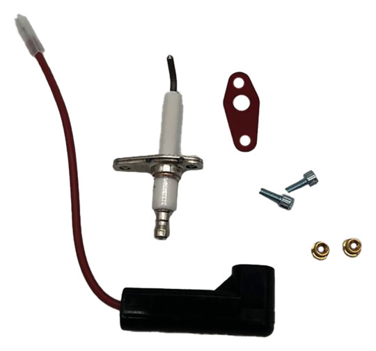 MHG Set Zündelektrode mit Zündkabel 130 mm inkl. Dichtung und Schrauben