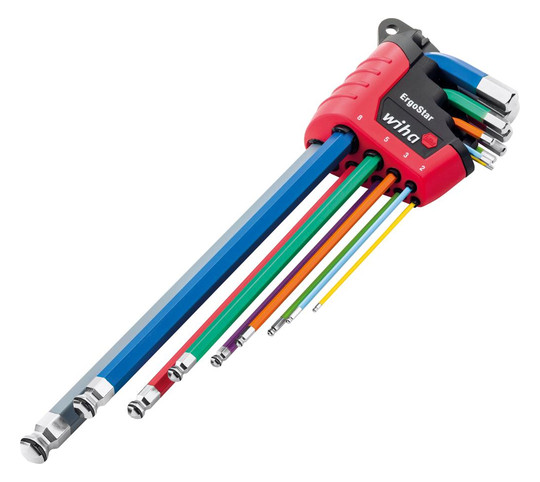 Wiha-Kugelkopf-Winkel- schraubendreher-Satz 369F -...