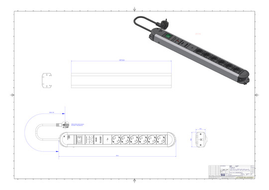 Bachmann PRIMO 6xSchuko GVS      331.071 