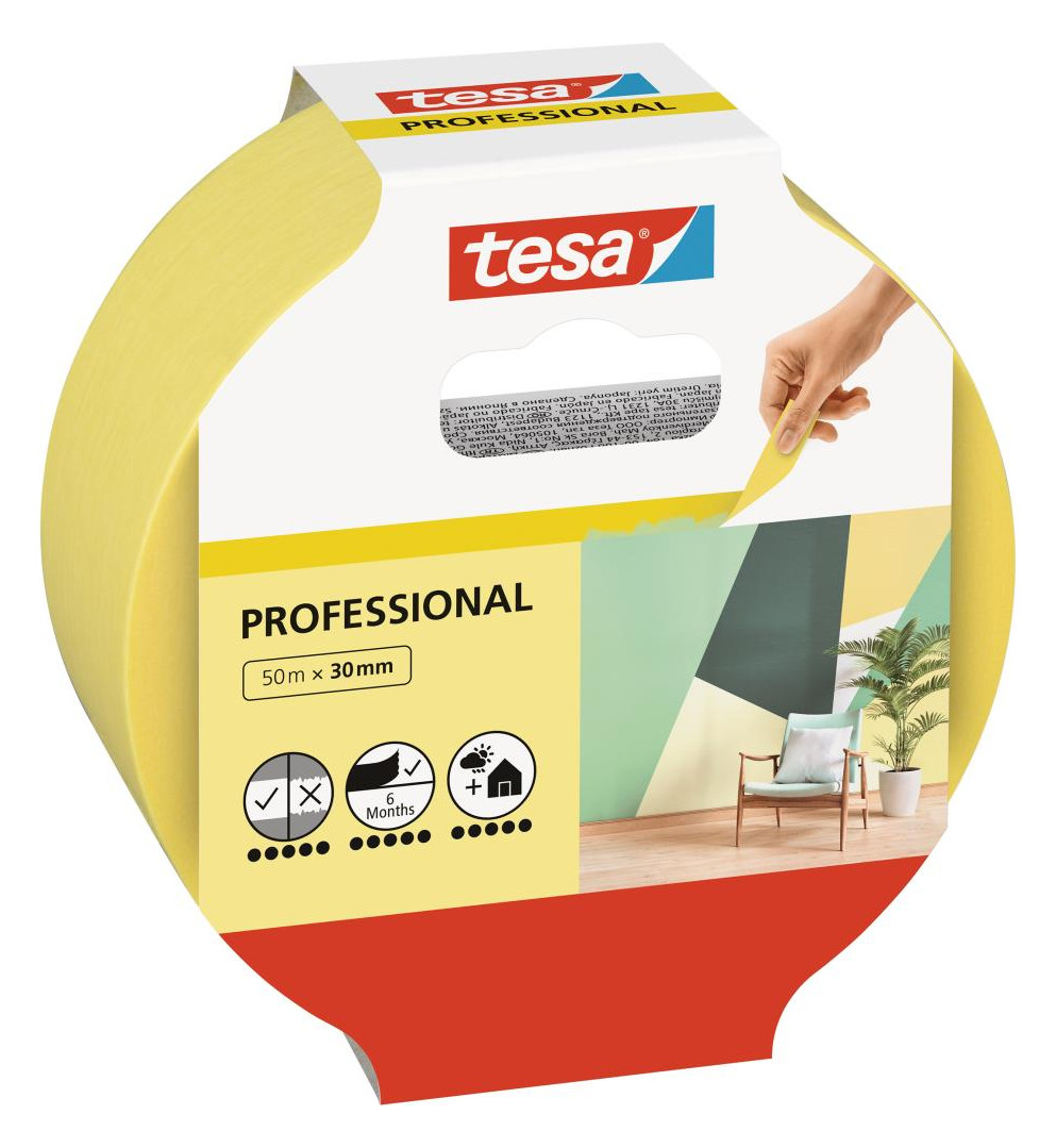 Bild tesa Malerband Professional, 50m:30mm-0