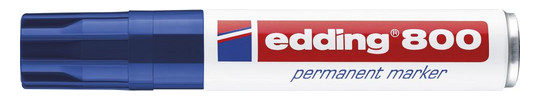 edding-Permanentmarker Nr.800, blau - 4-12mm