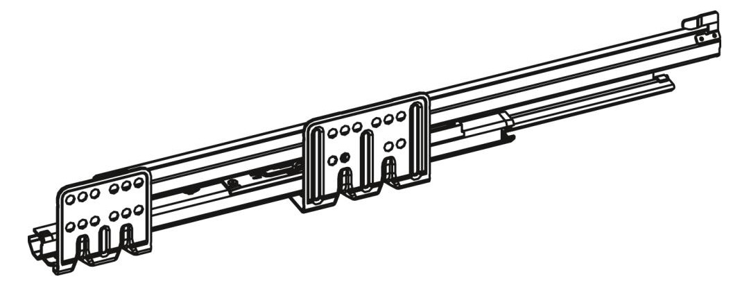 Bild Vollauszug,500mm,rechts 9239288,mit Silent System,Push-to-open - Hettich-1