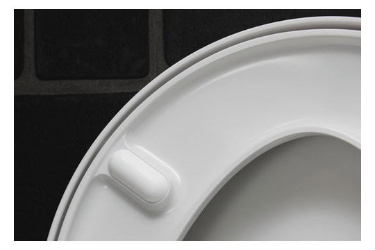 Duravit WC-Sitz Starck 3 ohne Absenkautomatik, Scharniere Edelstahl, weiß