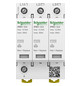 Kombi-Ableiter TS35 3p TN-C 400VAC 1,5kV Hutschiene TH35 Netzform TN-C 3TE opt