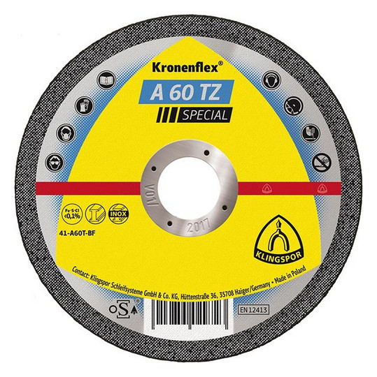 KLINGSPOR-Trennscheiben für INOX A60TZ Special -...