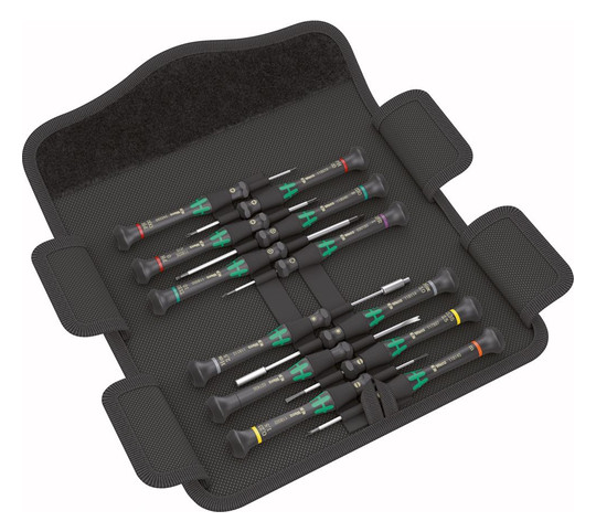 Wera-Elektronik-Schraubendreher-Satz Kraftform Micro 12...