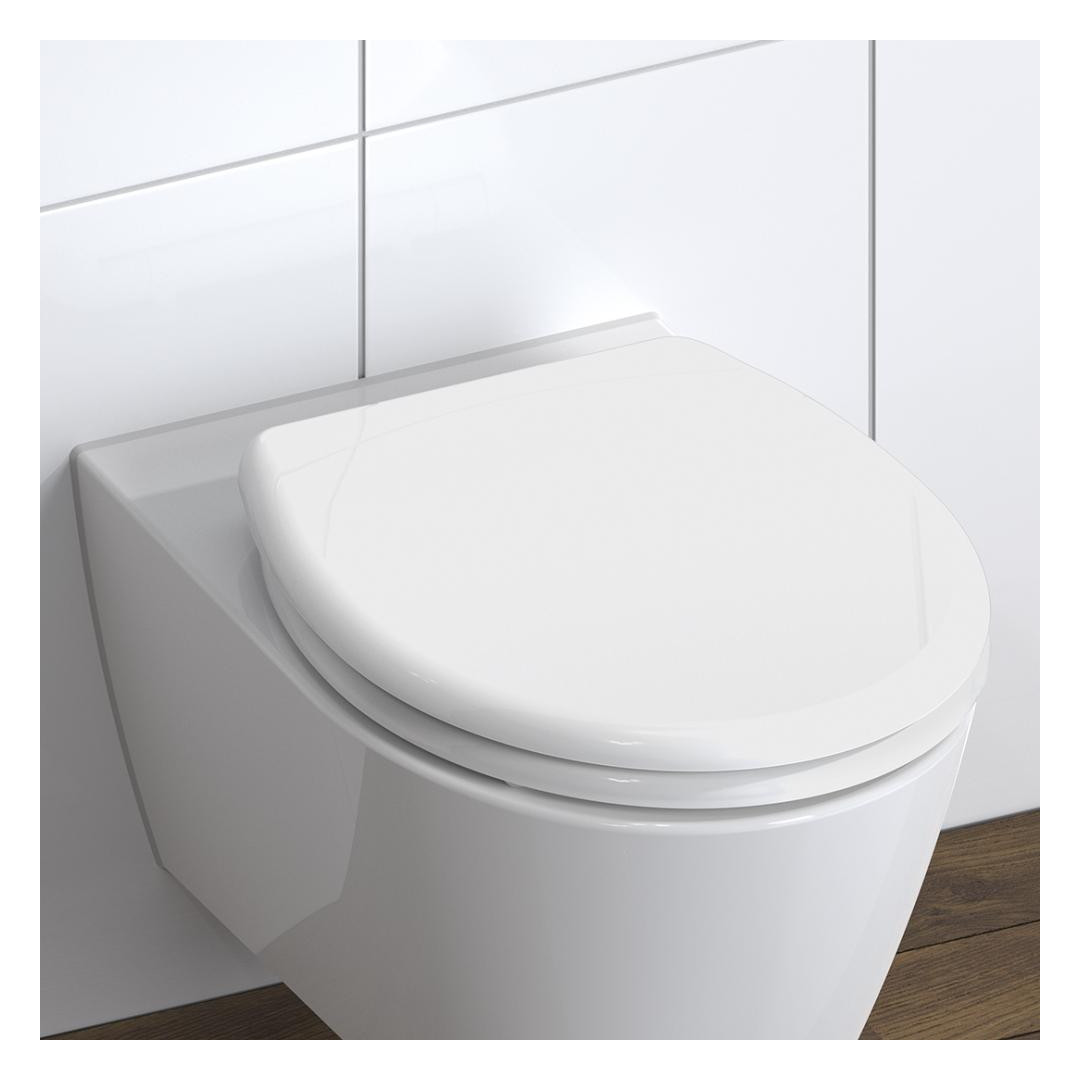 Bild Duroplast WC-Sitz WHITE, mit Absenkautomatik und mit Absenkautomatik und Schnell - KIRCHHOFF-7
