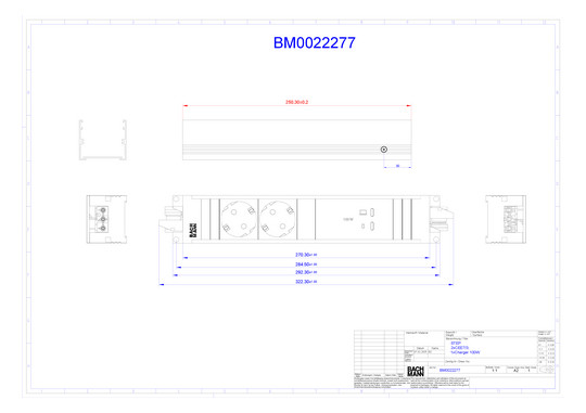 Bachmann STEP ALU 2xCEE7/3     BM0022277 