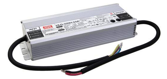 LED-Trafo 1-320W 24V IP65 Metallgeh stat 252x90x44mm