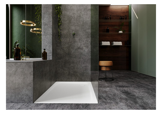Kaldewei Duschwanne SUPERPLAN CLASSIC 407-1 100x120x2,5cm, weiß