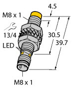 Turck Induktiver      NI3-M08-AN6X-V1131 