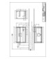 V&B Waschtisch-Unterschrank Wandbeleuchtung Finion 100x60,3cm, Abdeckplatte white matt, Anthracite matt