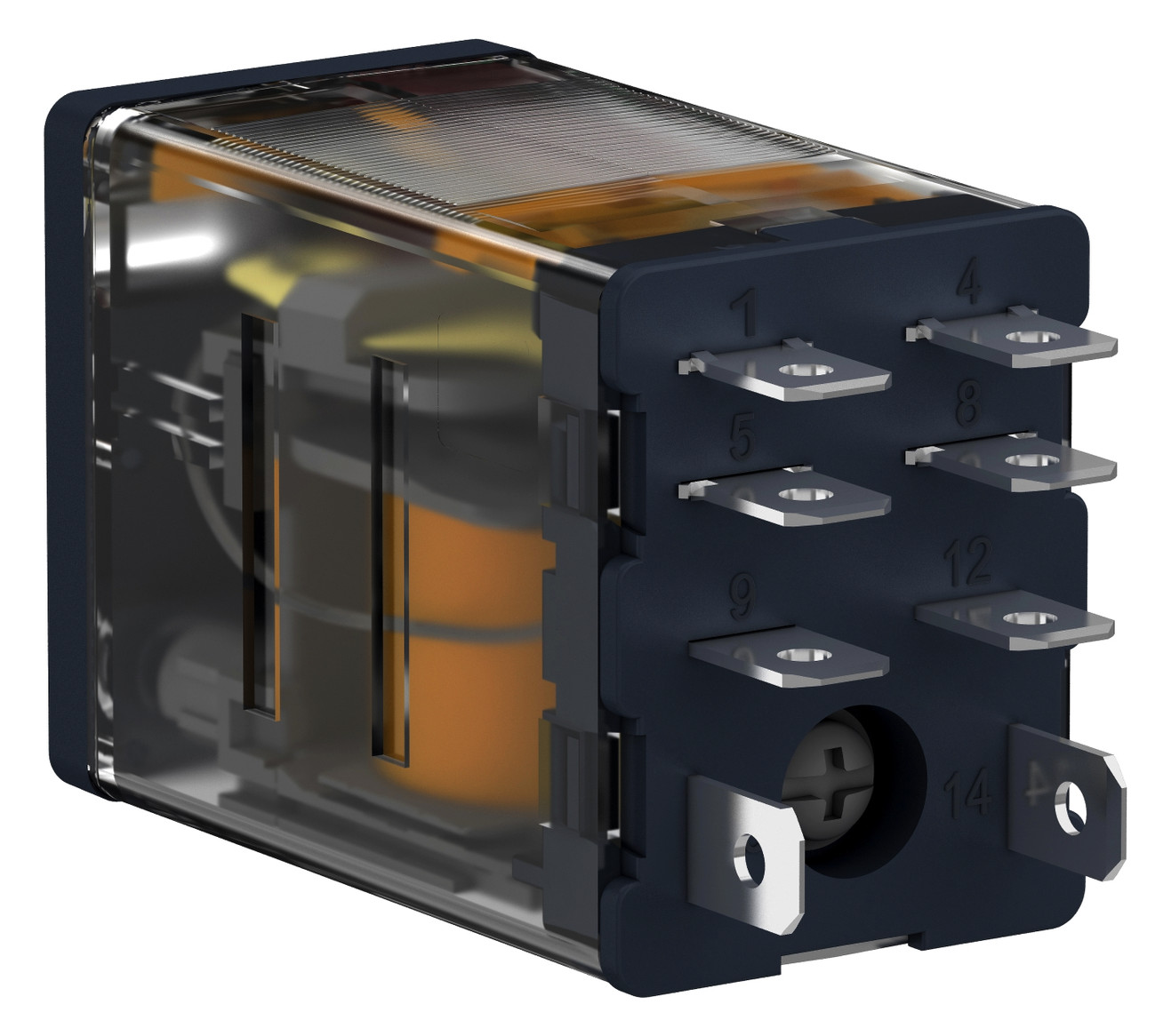 Schaltrelais 230V/AC 2W IP40 21x27x53mm Steckanschl