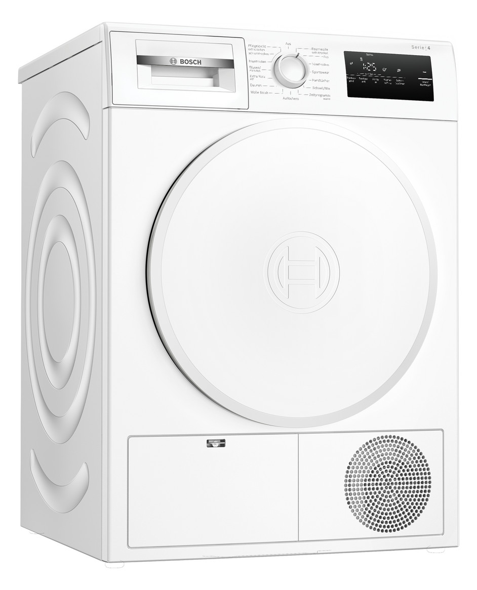 Wärmepumpentrockner E C 8kg ws 65dB re stufenl 138kWh Restzeit