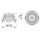 Dallmer Kies/Laubfangkorb S 15 Ø 170 mm, Polypropylen, UV-stabilisiert