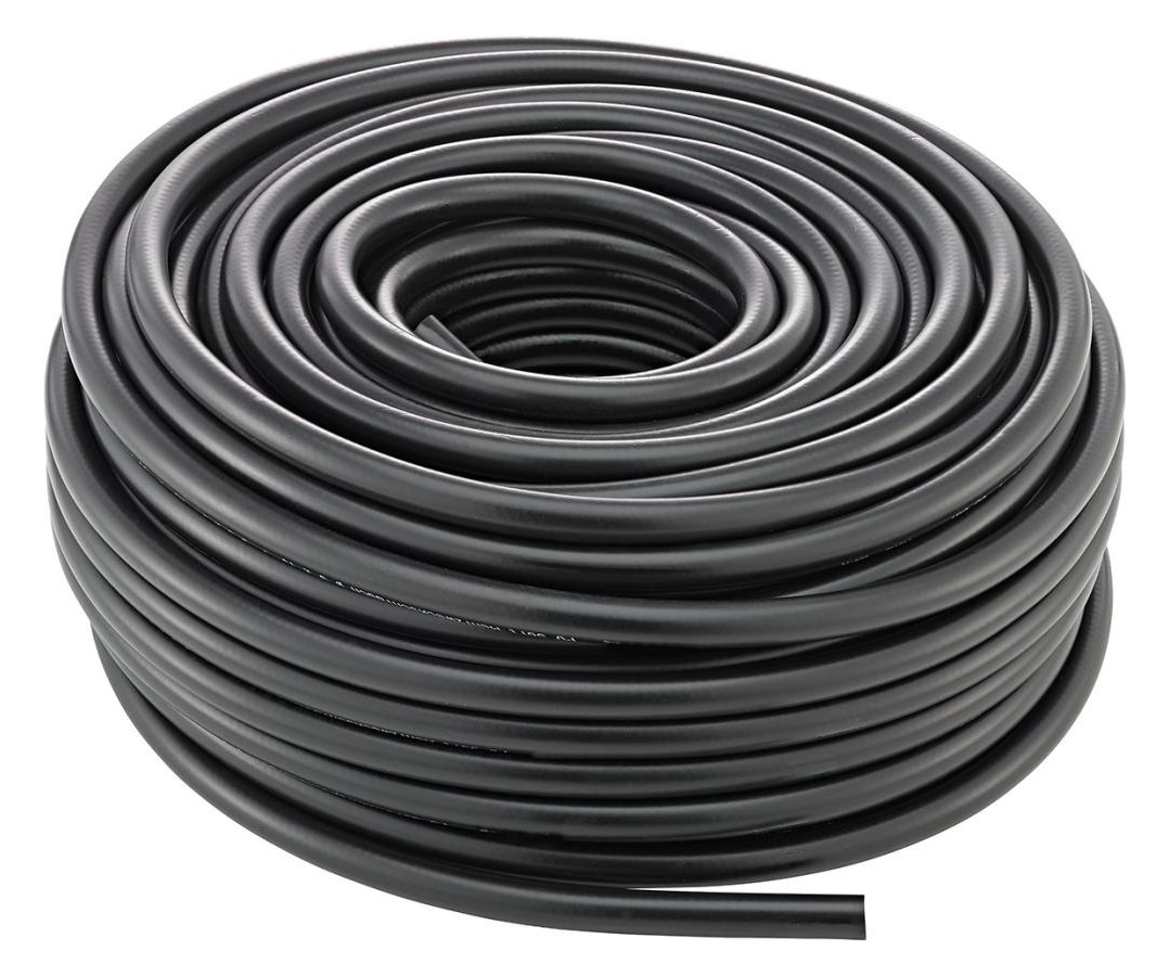 Bild Mehrzweckschlauch PU-Soft, schwarz, 9x3m m, 25m FORTIS-0