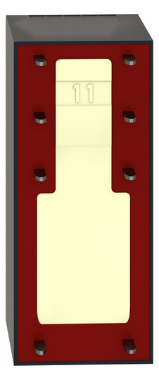 Schaltrelais 1W IP40 12,5x29x19,6mm Steckanschl