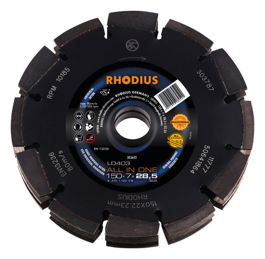 Rhodius Diamant-Trennscheiben LD403S 