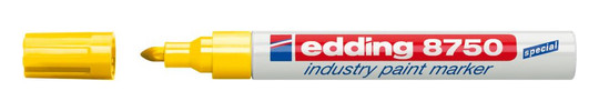 edding-Lack-Marker 8750, gelb - 2-4mm
