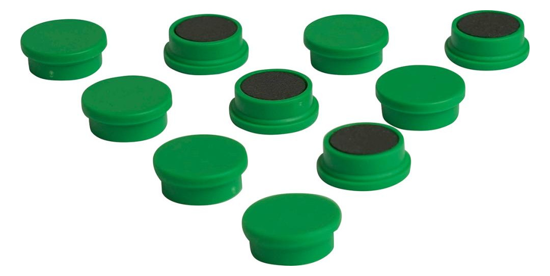 Bild Organisationsmagnet rund grün 20mm Eclip se - C ECLIPSE MAGNETICS-2