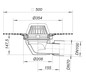 Dallmer Dachablauf 64 H DallBit, beheizt, DN 70/DN 100