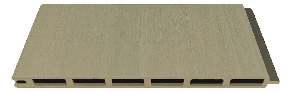 Bild ELZE-Serie Zaunlamelle BREIT 20 x 280 x 1790 mm SCHILF co-extrudiert WPC-Steckza - n.a.-0