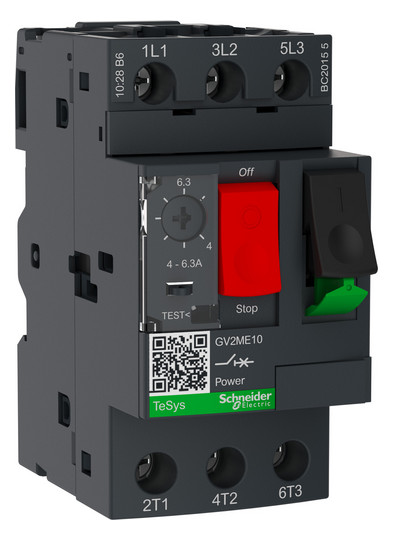 Motorschutzschalter 3p 4-6,3A 6,3A/Iu 690V Einb Festeinbau IP20