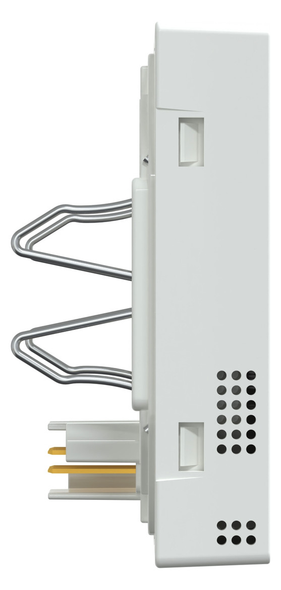 Raumtemperaturregler UP Zigbee akws glz aktivweiß Bedienelement m.Display