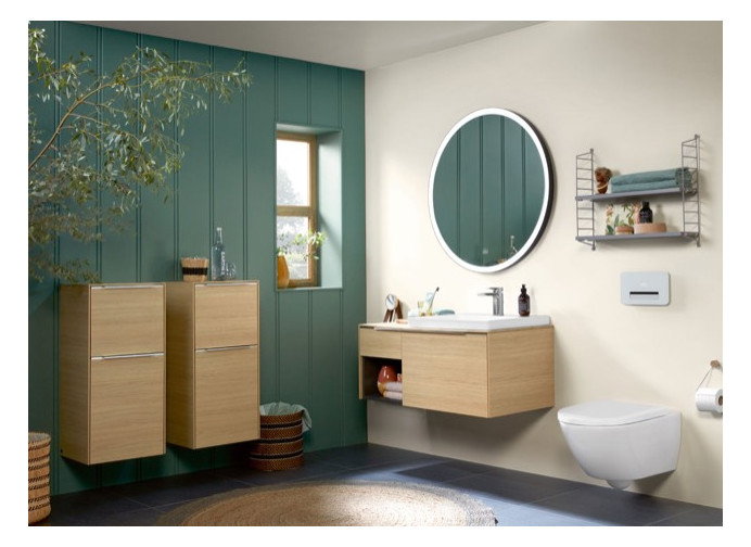 V&B WC-Sitz Subway 3.0 Schaniere aus Edelstahl, ohne QuickRelease und Softclosing, weiß