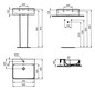 Ideal-Standard Waschtisch-Bundle Conca 07 mit WT-Unterschrank Eiche hell, Spiegel, Armatur