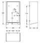 AR Händetrockner, EXOS, IR, Edelstahl, 200x325x120 mm, Front ESG weiß, 230 VAC
