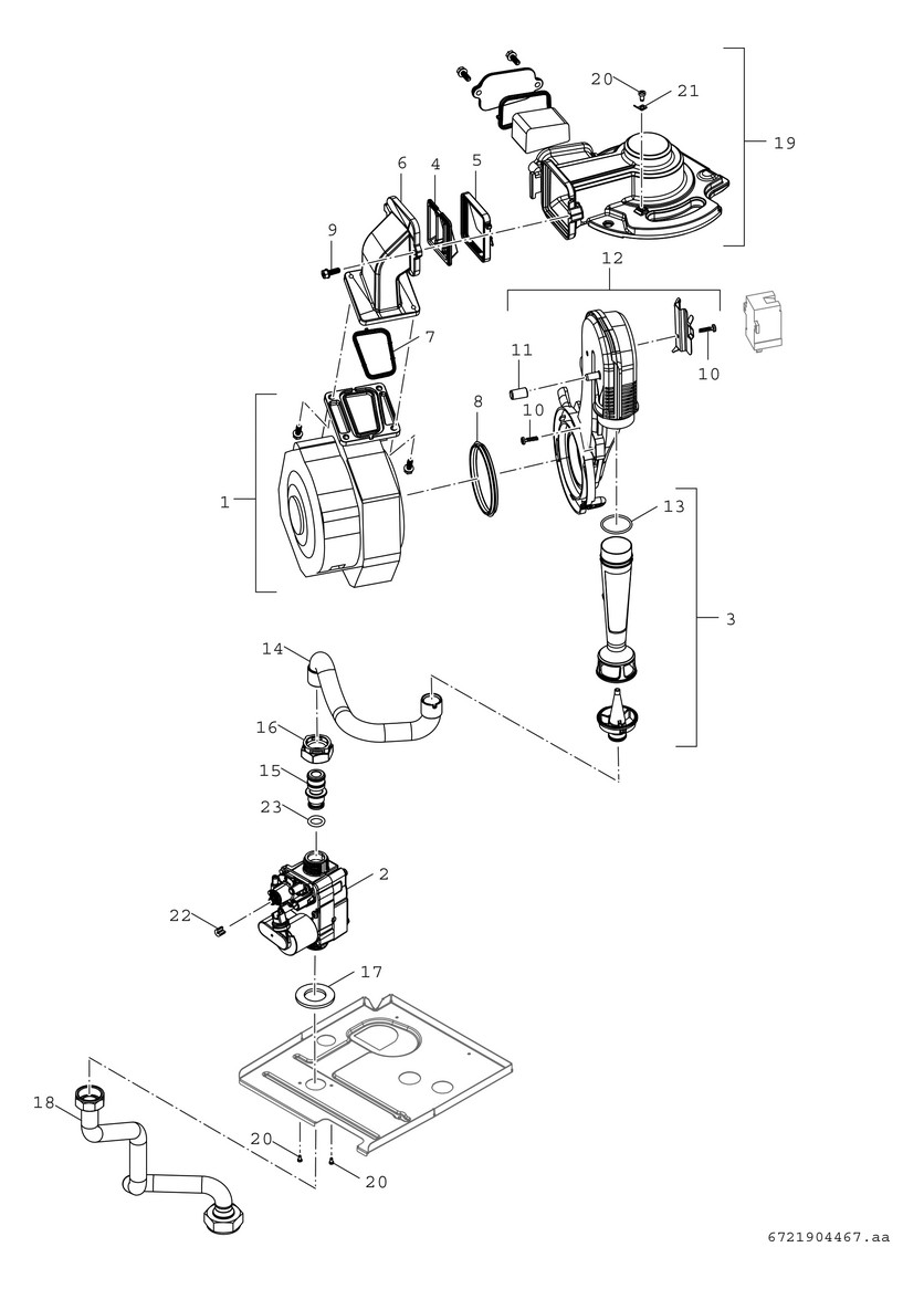 BOSCH Gas-Brennwertgerät Condens GC5800iW 14 P 23 Erdgas E, wandhängend, weiß