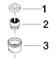 9023010210100-Strahlregler M22x1 AG chrom, (Ersetzt 04230102400-00)