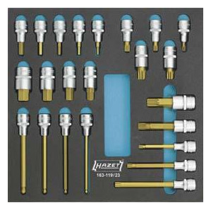 HAZET-Werkzeugmodul 163-119/23 - Steckschlüssel Torx...