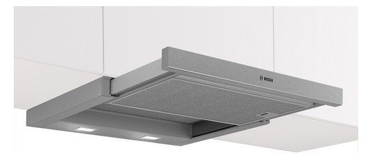 Dunstabzugshaube Flschirm 600mm si B LED 67dB 389cbm/h Ø120-150mm 3st Abl/Uml