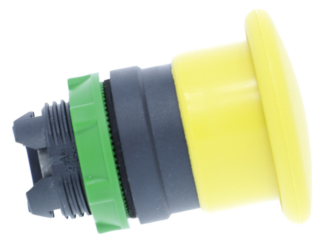 Frontelement für Not-Aus Ø22,5mm ge rnd IP66 hoch Tastend