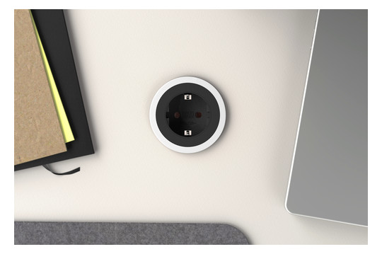 Bachmann PIX 1xSchuko sw 2,0m    926.001 